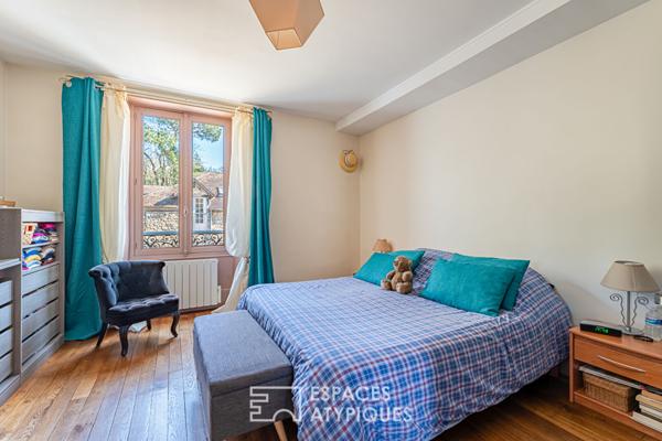 Charmante maison de ville avec cour pavée