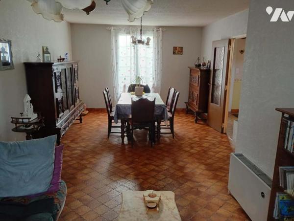 CORDEMAIS - maison de plain-pied de 109,32m², 5 CH, garage, terrain de 2.470m²