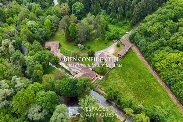 Domaine d’exception avec trois maisons aux portes de Poitiers