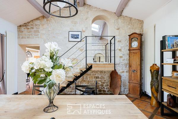 Maison de famille et son parc arboré