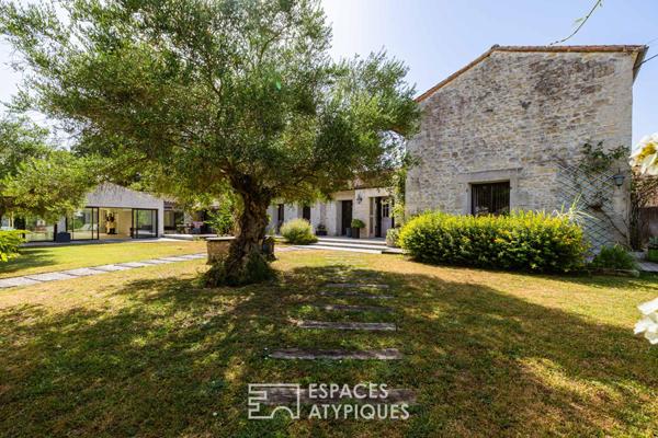 Maison de famille et son parc arboré