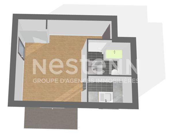 A vendre Appartement studio de 24 m² à Plaisir - Quartier Gare Plaisir-Grignon