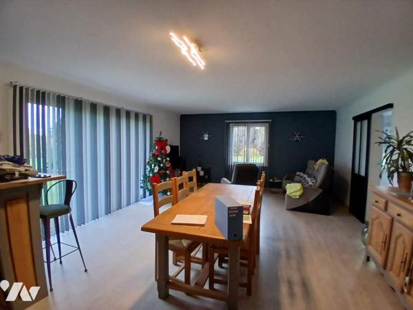 Pavillon familial tout confort sur sous-sol et 2 hectares de terrain