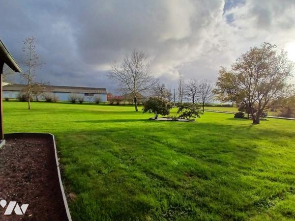Pavillon familial tout confort sur sous-sol et 2 hectares de terrain