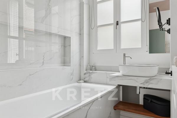 Élégant duplex avec balcon, au calme, à Passy