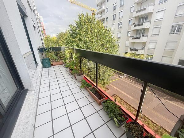 ISSY - ALLEE HENRI MATISSE-RODIN balcons-calme-résidence sécurisée