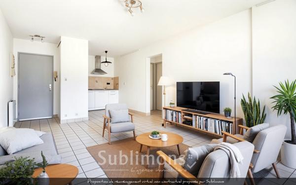 Appartement 3 pièces 54 m²