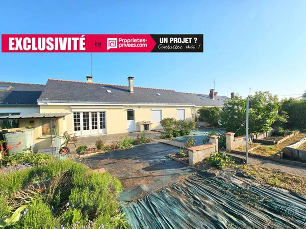 Maison de plain-pied au coeur de Sainte-Gemmes-sur-Loire