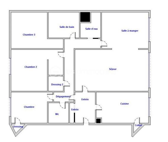 Appartement de 95,98 m²