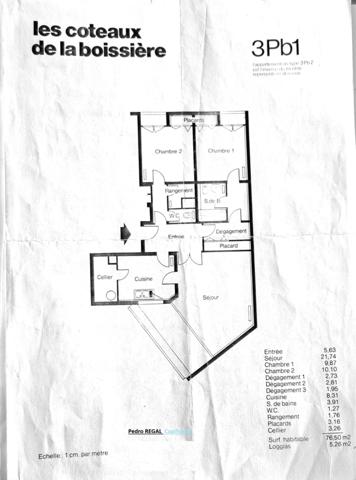 Exclusivité – Rosny sous Bois - Charmant appartement T3 de 76,85 m² – Colline de la Boissière / Golf