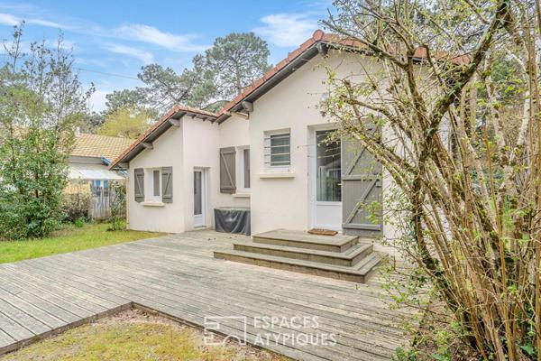 Charmante brévinoise rénovée avec jardin proche plages