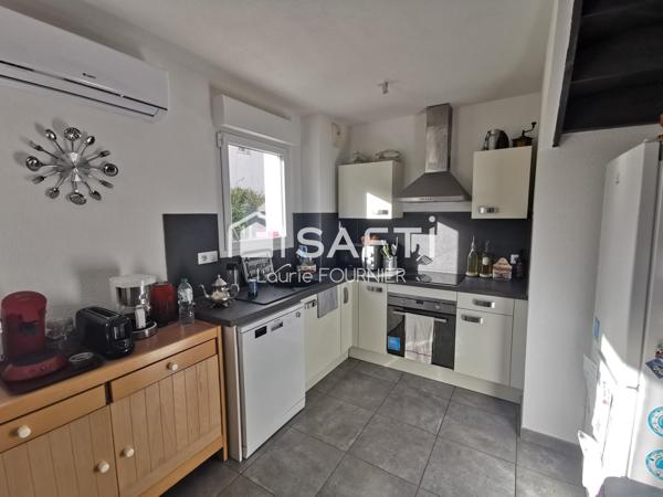 Maison avec locataire T4 80 m² avec garage et jardin