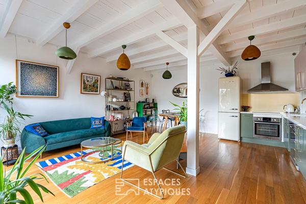 Maison d’architecte en bois d’Inspiration californienne au coeur de la Petite Garenne