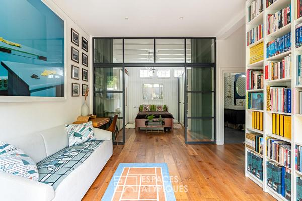 Maison d’architecte en bois d’Inspiration californienne au coeur de la Petite Garenne