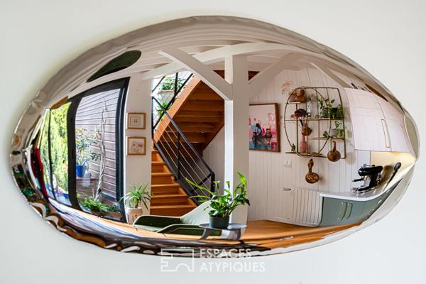 Maison d’architecte en bois d’Inspiration californienne au coeur de la Petite Garenne