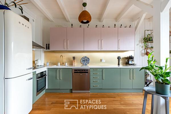 Maison d’architecte en bois d’Inspiration californienne au coeur de la Petite Garenne