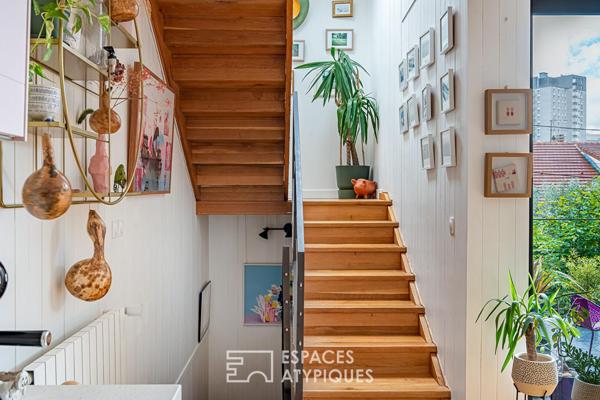 Maison d’architecte en bois d’Inspiration californienne au coeur de la Petite Garenne