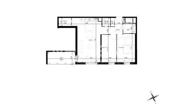 Appartement neuf - 3 pièces - 67m² - Notre Dame De Bondeville