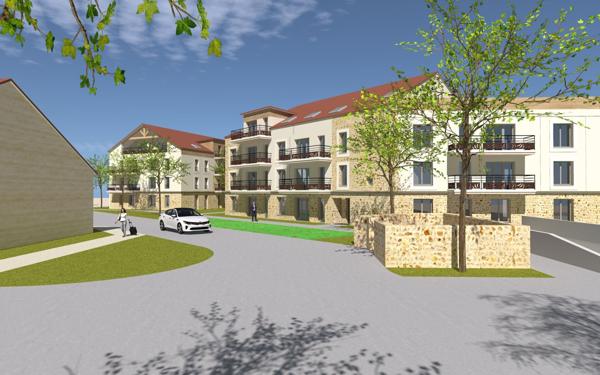 Appartement à vendre    3 pièces • 68,63 m2 Tigery