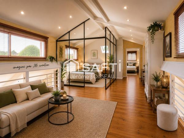 ? Villa de caractère 141 m2 avec piscine au cœur de Biscarrosse
