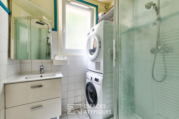 Duplex lumineux et traversant Proche Bercy