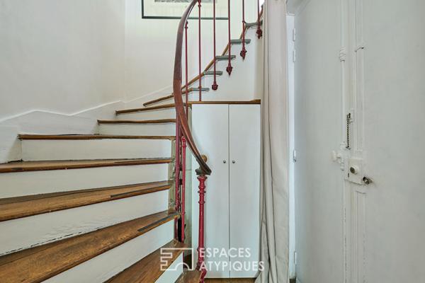 Duplex lumineux et traversant Proche Bercy