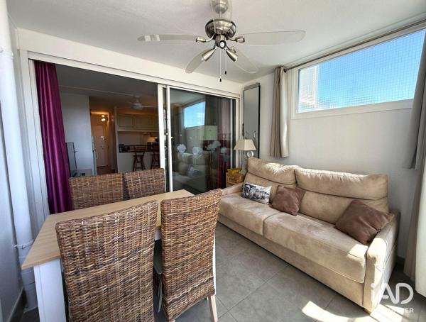 Studio à vendre 25 m² Canet-en-Roussillon
