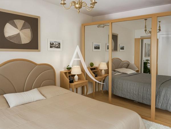 Appartement Le Cannet 2 pièces 74 m2 vue mer