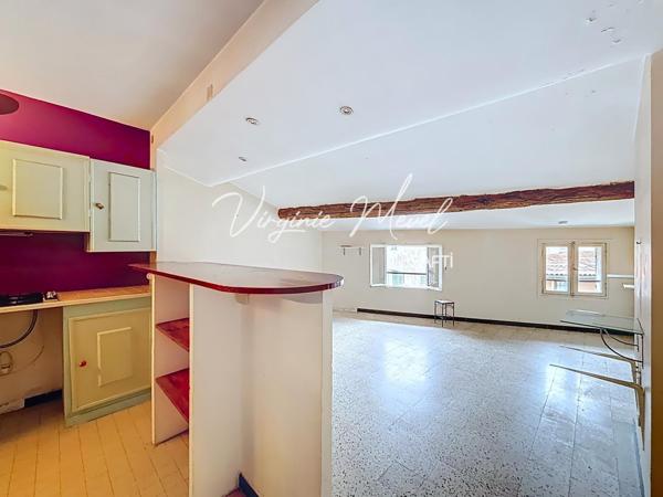 Mansarde 25m2 Carrez avec vue convent