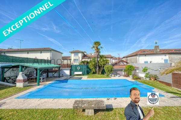 Maison de ville d'exception + Garage + Piscine + Jardin