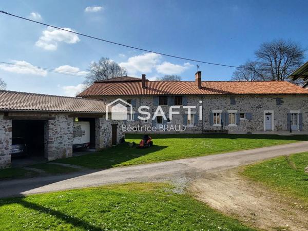 Propriété au calme dans un écrin de verdure.