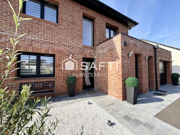 Maison contemporaine individuelle - 145 m2 - 4ch - Denain/Gerberas