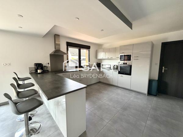 Maison contemporaine individuelle - 145 m2 - 4ch - Denain/Gerberas