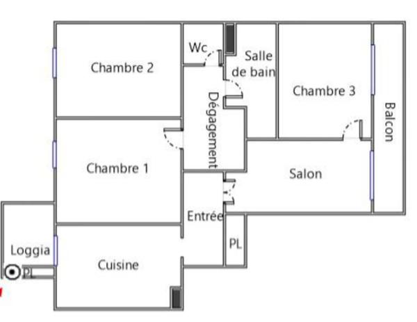 Appartement à vendre 4 pièces VIENNE (38)