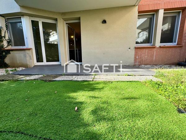 Appartement T3 60m2 avec terrasse et jardin
