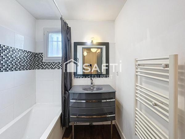 Appartement T3 60m2 avec terrasse et jardin