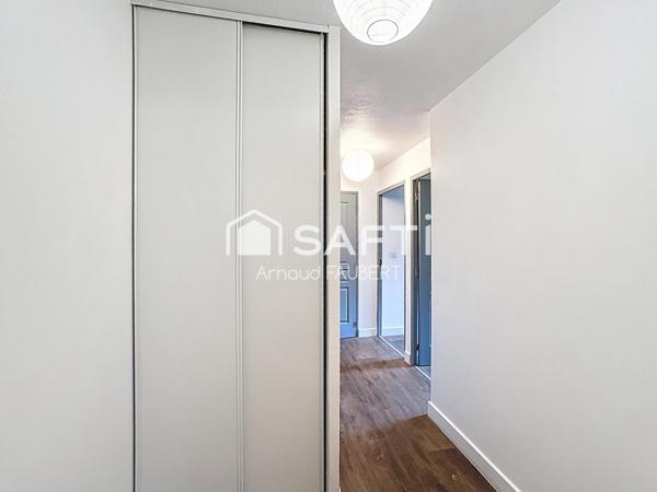 Appartement T3 60m2 avec terrasse et jardin