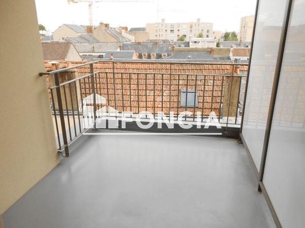 Location Studio 29.7 m² - RSD LES JARDINS DE LA MISSION Le Mans 72000