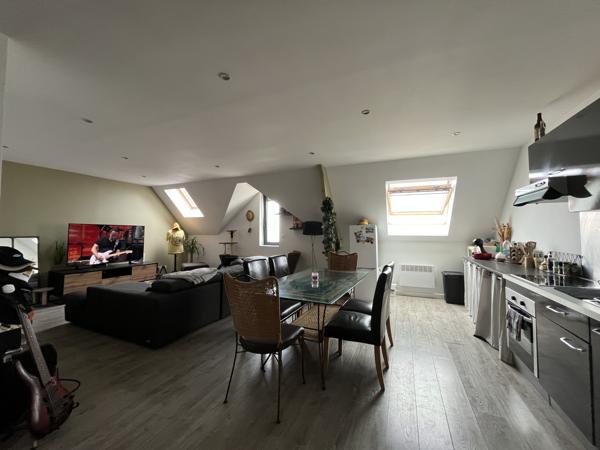 Appartement vue mer de type 3 avec place de parking / Malo plage