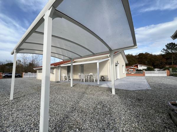 A vendre Maison contemporaine plain-pied Mont de Marsan 3 chambres clim accès PMR