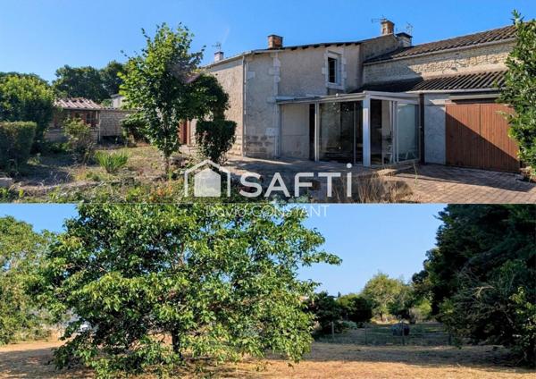 LOT IMMOBILIER MAISON À RÉNOVER  + TERRAIN A BÂTIR