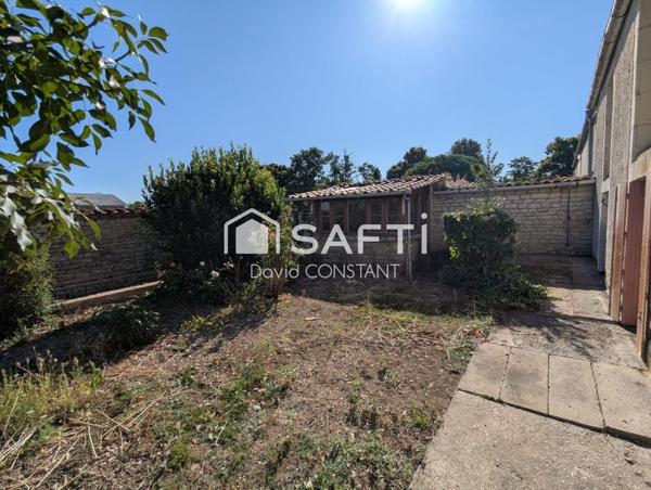 LOT IMMOBILIER MAISON À RÉNOVER  + TERRAIN A BÂTIR