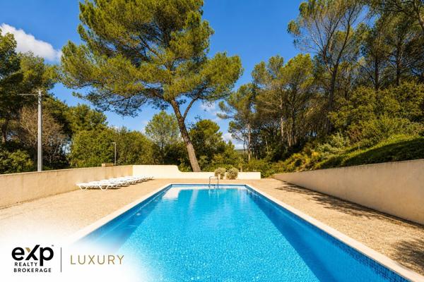 Propriété familiale évolutive au calme, aux portes d’Aix-en-Provence