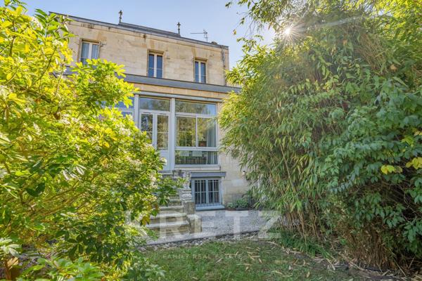 PESSAC Hypercentre - Demeure de caractère fin XIXᵉ, 370m² grand jardin intime sans vis-à-vis