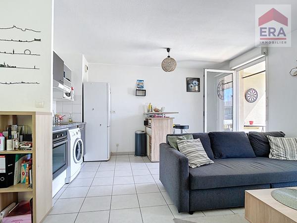 MARSEILLE 9EME - APPARTEMENT T2 - DERNIER ETAGE LUMINEUX ET CALME - QUARTIER DROMEL