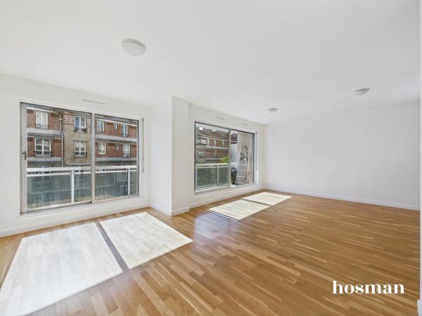 Spacieux et lumineux appartement de 4 pièces de 104 m² avec balcon - Rue de Ménilmontant, Paris