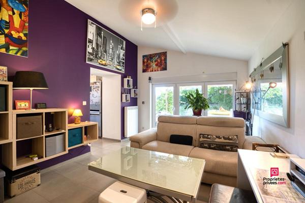 Simandres  T2 de 47 m2 - Jardin  430 m² - Place de parking