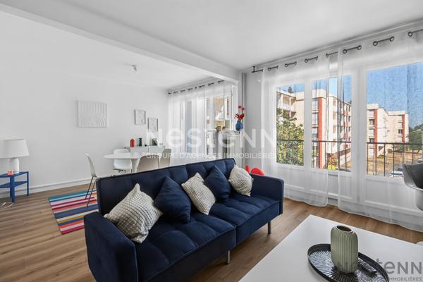 VENTE - Appartement meublé T3 lumineux proche IUT et centre ville SAINT-BRIEUC