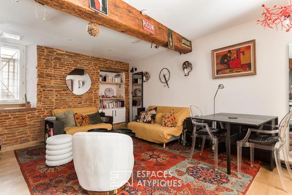 Appartement de caractère avec patio en plein coeur de Toulouse