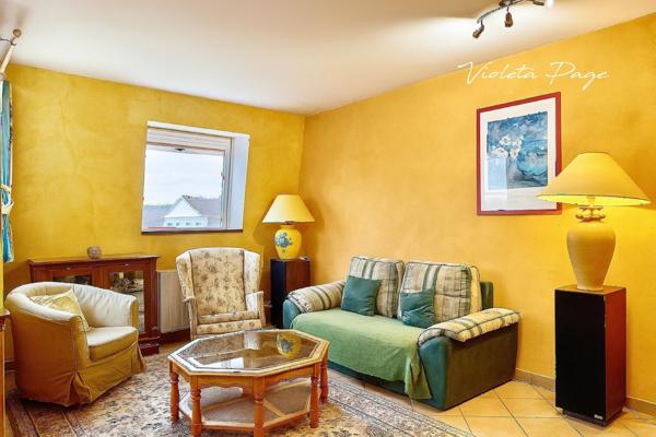 Cergy (95000) Rare à la vente – Appartement T4 avec terrasse, plein Sud-Ouest, face au port de Cergy et à l’Oise.